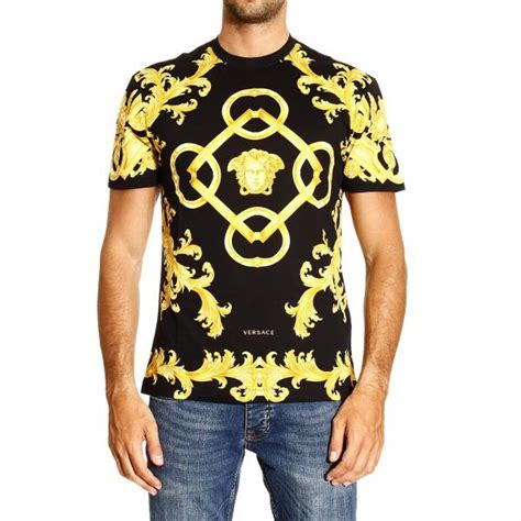 zalando t shirt uomo versace|authentic versace shirts.